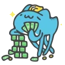 💸 emoji Random TGS | Ox Telegram sticker 5 of 42