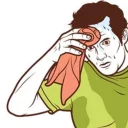 😨 emoji Cheloide's meme stash Telegram sticker 20 of 120
