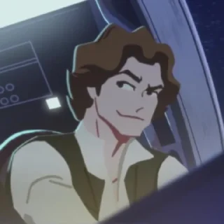 😏 emoji «STAR WARS: Galaxy of Adventures» by Bella | from Ahsoka’s Order Telegram sticker 10 of 81