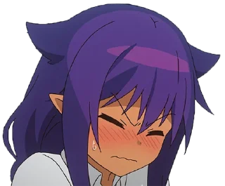 😳 emoji Jahy-sama Wa Kujikenai Telegram sticker 14 of 48