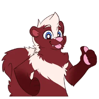 👍 emoji Nieto Skunk / Maney Telegram sticker 17 of 56