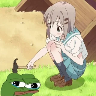 🐸 emoji Lolis New Pack Telegram sticker 24 of 113