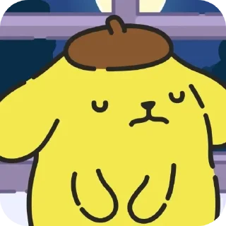 🙂 emoji pompompurin Telegram sticker 19 of 37
