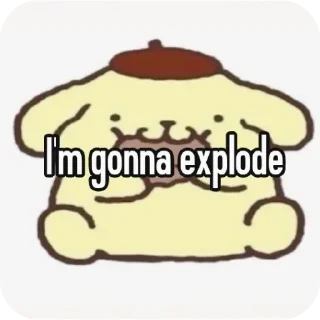 🍲 emoji pompompurin Telegram sticker 13 of 37