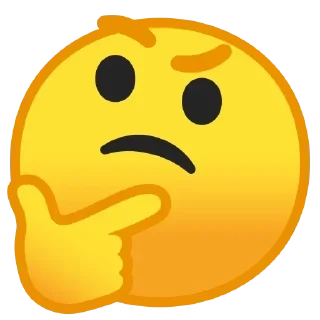 🤔 emoji @Hitalo's Static Pack Telegram sticker 11 of 117