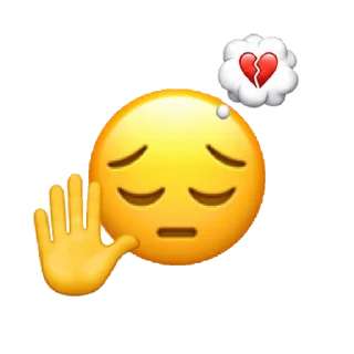 😔 emoji the essence of @nathanist Telegram sticker 7 of 120