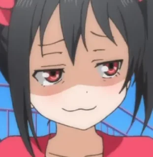 😏 emoji Nico Yazawa by @Chris_Vicious Telegram sticker 5 of 116