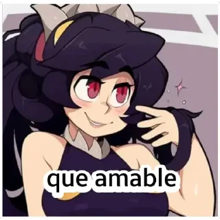 😏 emoji Filia & Samson (Skullforce) Telegram sticker 17 of 58
