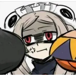 😣 emoji Marie (Skullforce) Telegram sticker 20 of 31