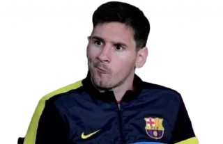 🙂 emoji Messi @SvSticker Telegram sticker 14 of 35