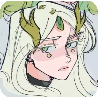 😠 emoji INFJ Fanart & Memes Telegram sticker 17 of 120