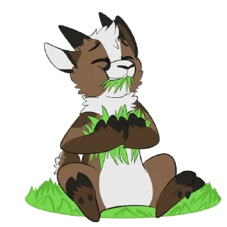 🌱 emoji Goat Stickers by Pulexart.com Telegram sticker 6 of 13