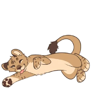 🛏 emoji Lion Stickers by Pulexart.com Telegram sticker 22 of 32