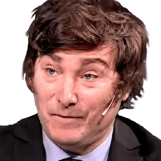 😕 emoji Javier Milei Telegram sticker 18 of 31