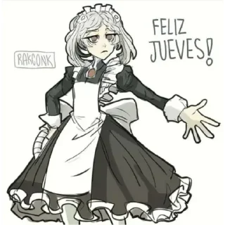 🥳 emoji Marie (Skullforce) Telegram sticker 17 of 31