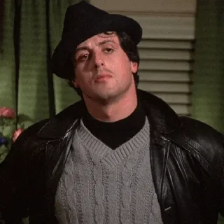 🌑 emoji Rocky Balboa Telegram sticker 21 of 109