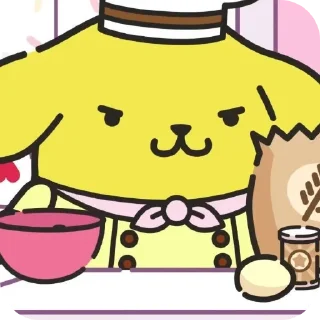 🙂 emoji pompompurin Telegram sticker 15 of 37