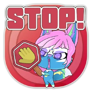 🛑 emoji Lovely Zura Telegram sticker 17 of 49