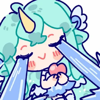 😭 emoji Lulu's Third Use Telegram sticker 16 of 40