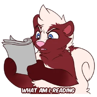 🤨 emoji Nieto Skunk / Maney Telegram sticker 16 of 56