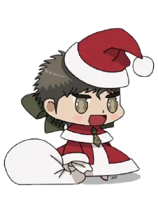 😊 emoji Danganronpa Padoru @Gian_TGX Telegram sticker 14 of 40