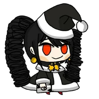 😊 emoji Danganronpa Padoru @Gian_TGX Telegram sticker 10 of 40
