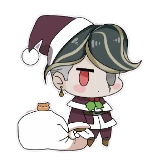😊 emoji Danganronpa Padoru @Gian_TGX Telegram sticker 13 of 40