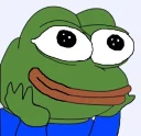 Sticker from Cheloide's rare pepes stash 2