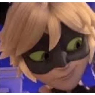 😊 emoji cat noir hehe Telegram sticker 14 of 19