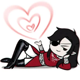 🩸 emoji Hua Cheng • Telegram sticker 20 of 45
