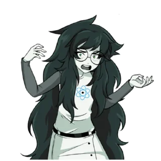 ⚛️ emoji PesterQuest (Jade) Telegram sticker 23 of 26
