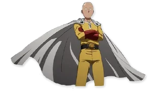 😐 emoji Saitama Telegram sticker 6 of 9