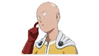 🤔 emoji Saitama Telegram sticker 9 of 9