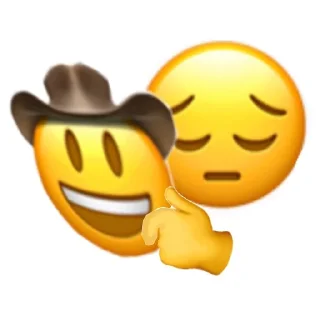 Sticker from Cursed Emoji