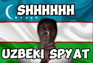 Sticker from Узбек @CaYFaReeK
