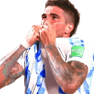 🙏 emoji Rodrigo De Paul Telegram sticker 6 of 25
