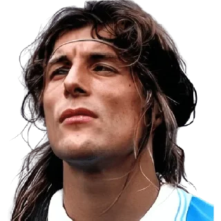 😑 emoji Claudio Paul Caniggia Telegram sticker 12 of 14