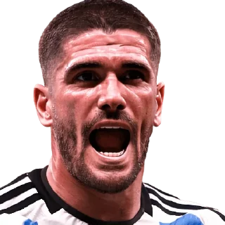 😆 emoji Rodrigo De Paul Telegram sticker 16 of 25