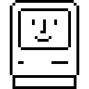 Sticker from Welcome to Macintosh