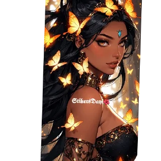 🦋 emoji 📍𝕾𝖙𝖎𝖐𝖊𝖗𝖘𝕯𝖆𝖞𝖎🌺 (⁠ ⁠˘⁠ ⁠³⁠˘⁠)⁠♥ Telegram sticker 5 of 75