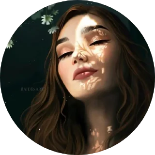 🥰 emoji 𝕄𝕠𝕟 𝔸𝕞𝕚𝕖 𝕓𝕪 ℍ𝕚𝕥𝕒 Telegram sticker 7 of 120