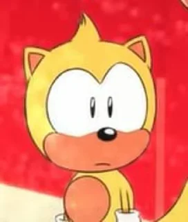 Sticker from sonic mania adventure part 2 B)