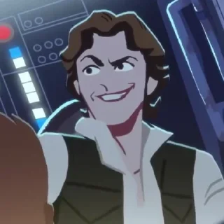 😎 emoji «STAR WARS: Galaxy of Adventures» by Bella | from Ahsoka’s Order Telegram sticker 14 of 81