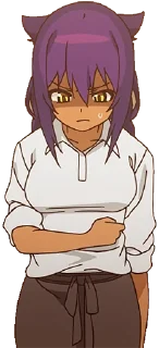 😓 emoji Jahy-sama Wa Kujikenai Telegram sticker 24 of 48