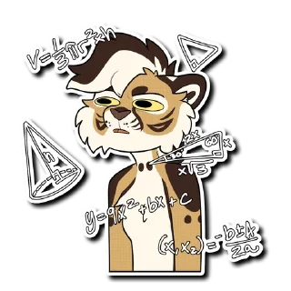 😐 emoji Mifflin Telegram sticker 6 of 20