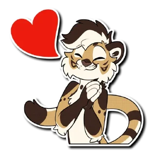 ❤️ emoji Mifflin Telegram sticker 5 of 20