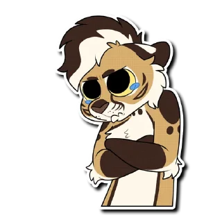 😢 emoji Mifflin Telegram sticker 2 of 20