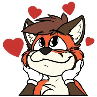 ❤ emoji Eunos Rotor @Rotor_Fox Telegram sticker 21 of 65