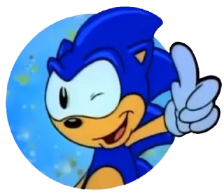 Sticker from Adventures of Sonic the Hedgehog