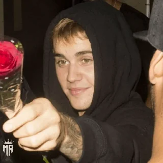 Sticker from Justine Bieber | @Mythic_Stickers
